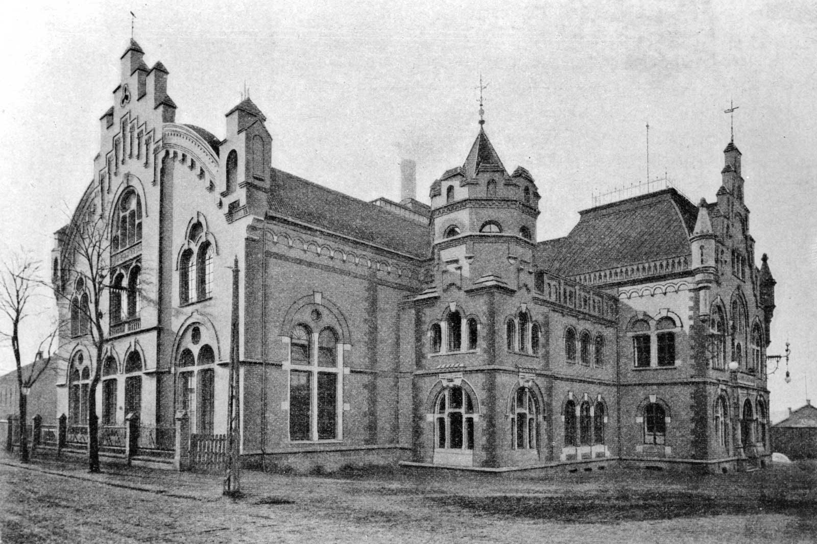 Die RWE Stammzentrale in Essen, um 1905
